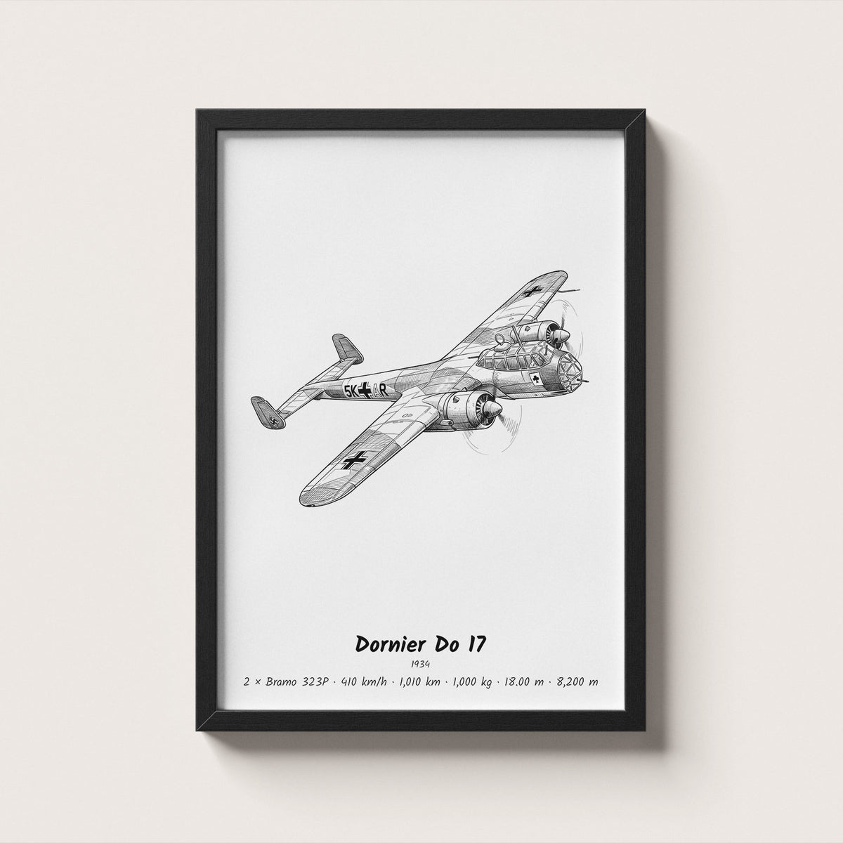 Dornier Do 17 Wall Art