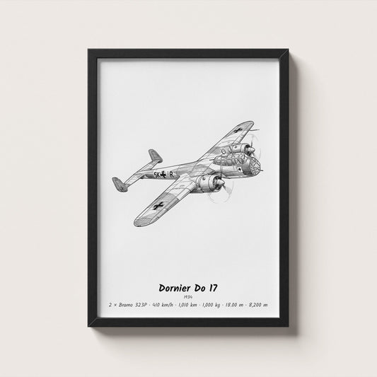 Dornier Do 17 Wall Art