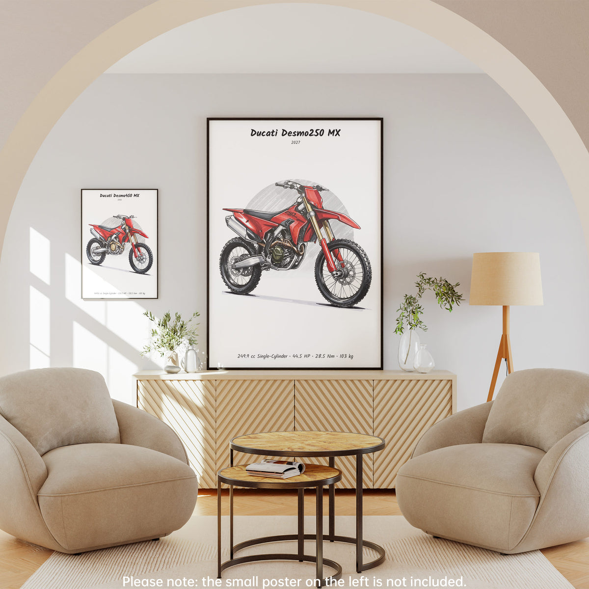 Ducati Desmo250 MX 2027 Wall Art