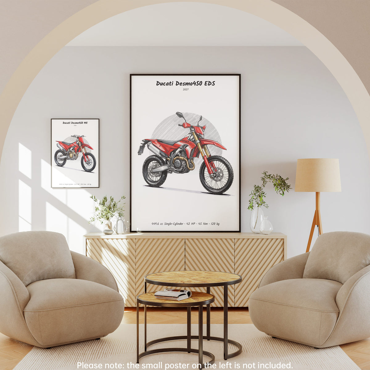 Ducati Desmo450 EDS 2027 Wall Art