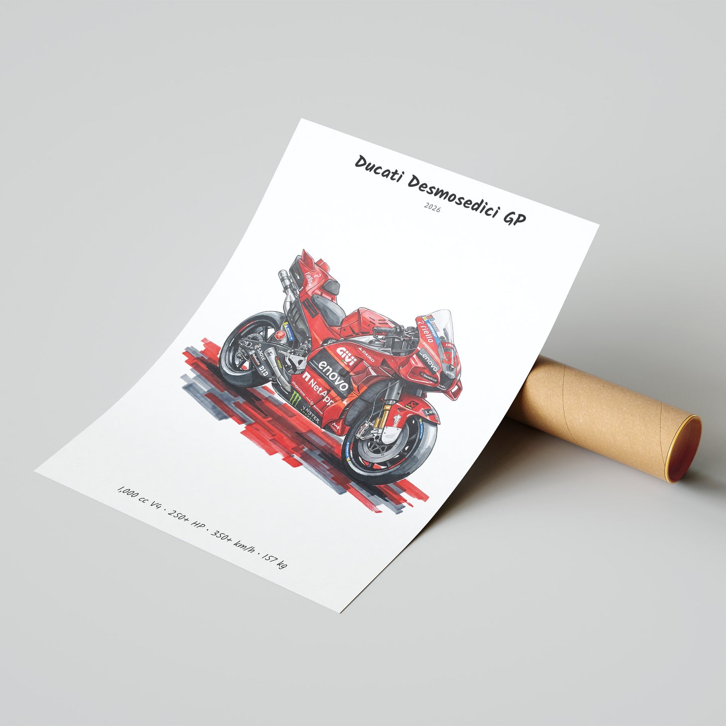 Ducati Desmosedici GP 2026 Poster