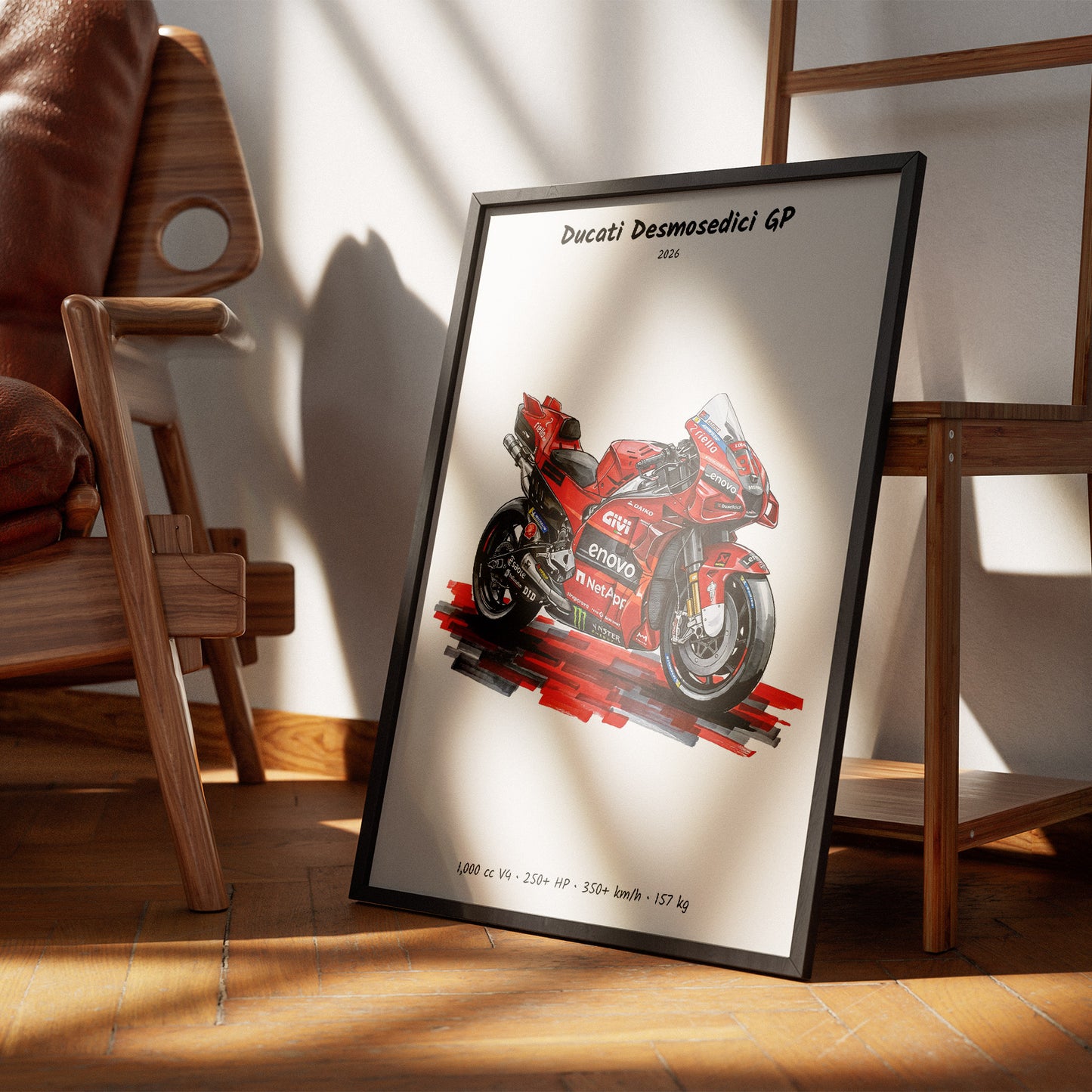 Ducati Desmosedici GP 2026 Art Print