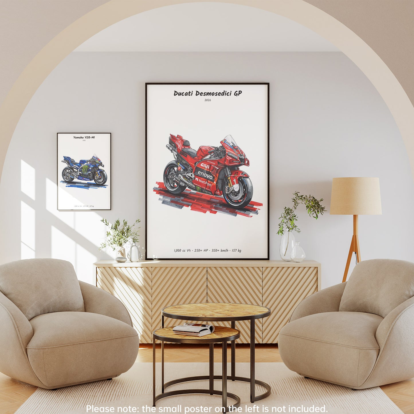 Ducati Desmosedici GP 2026 Art Print