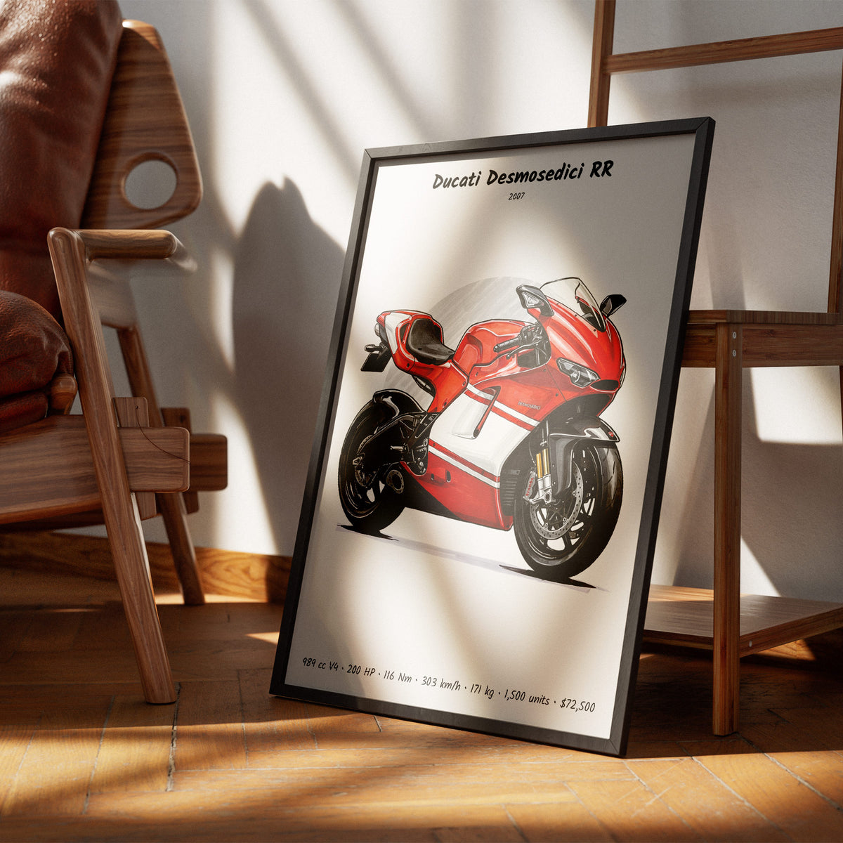 Ducati Desmosedici RR 2007 Wall Art