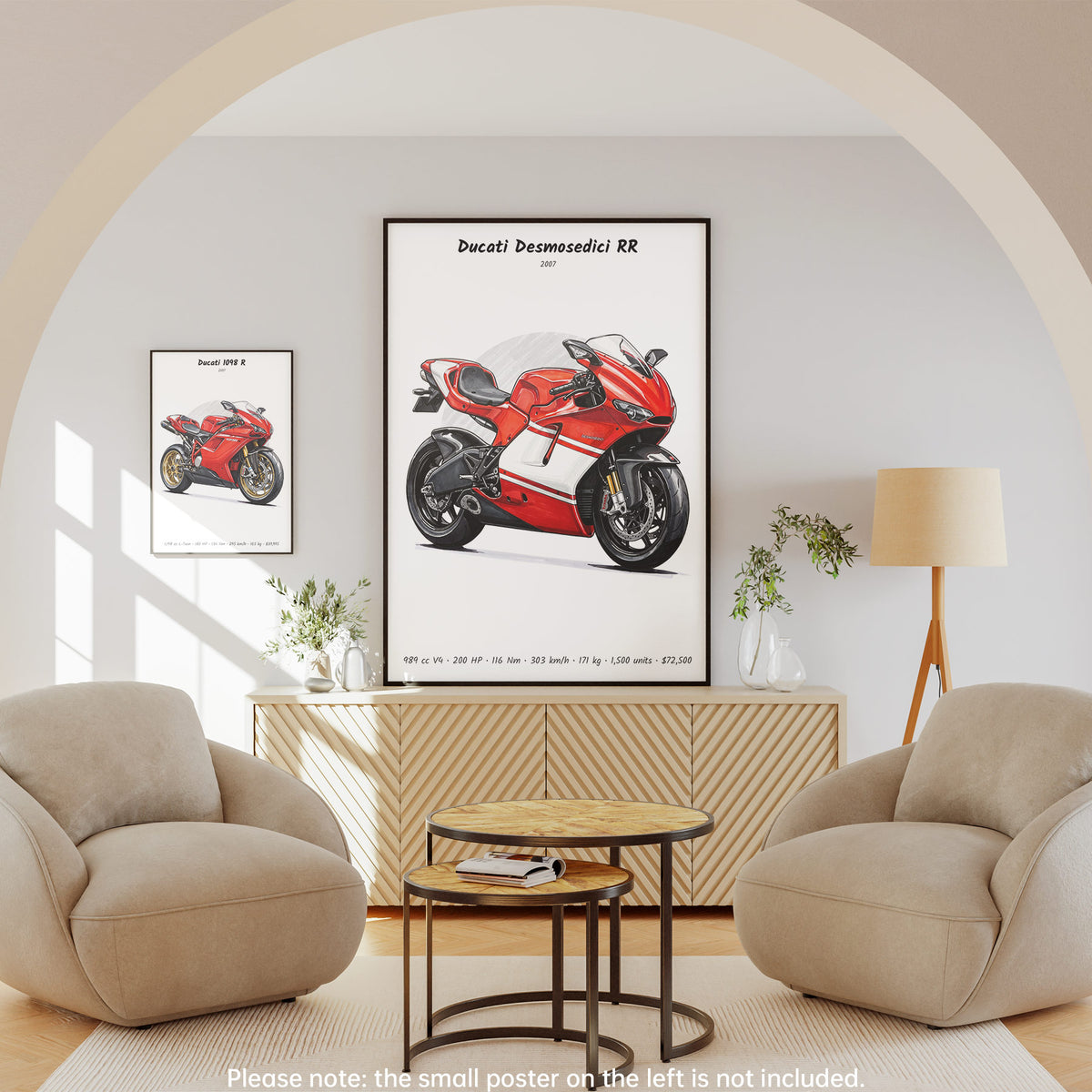 Ducati Desmosedici RR 2007 Wall Art