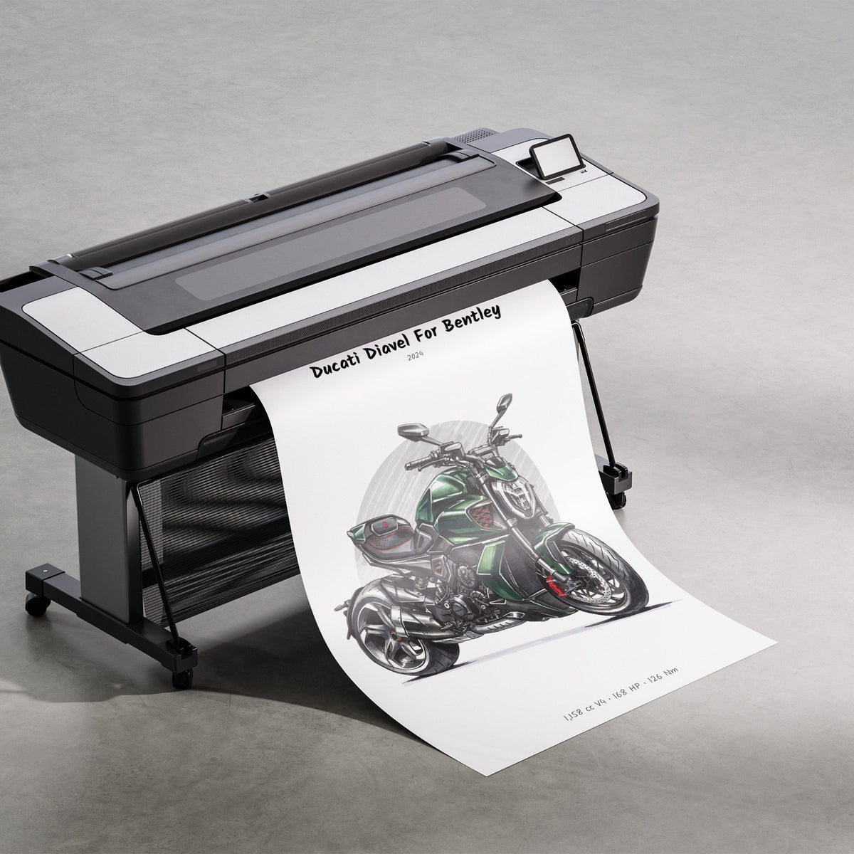 Ducati Diavel For Bentley 2024 Print