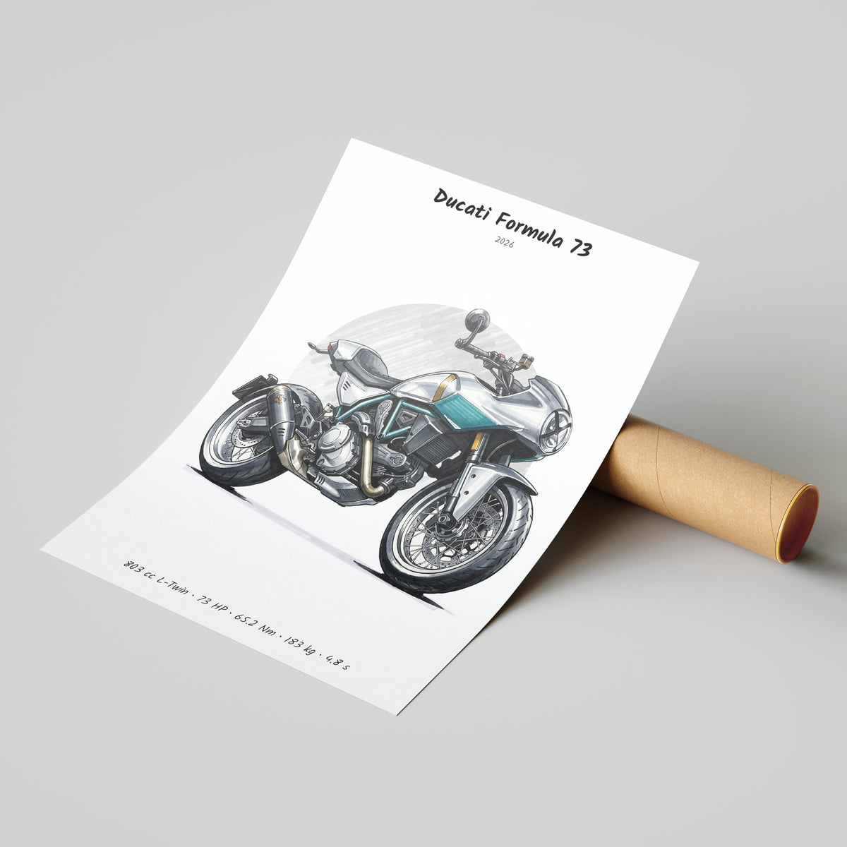 Ducati Formula 73 2026 Poster