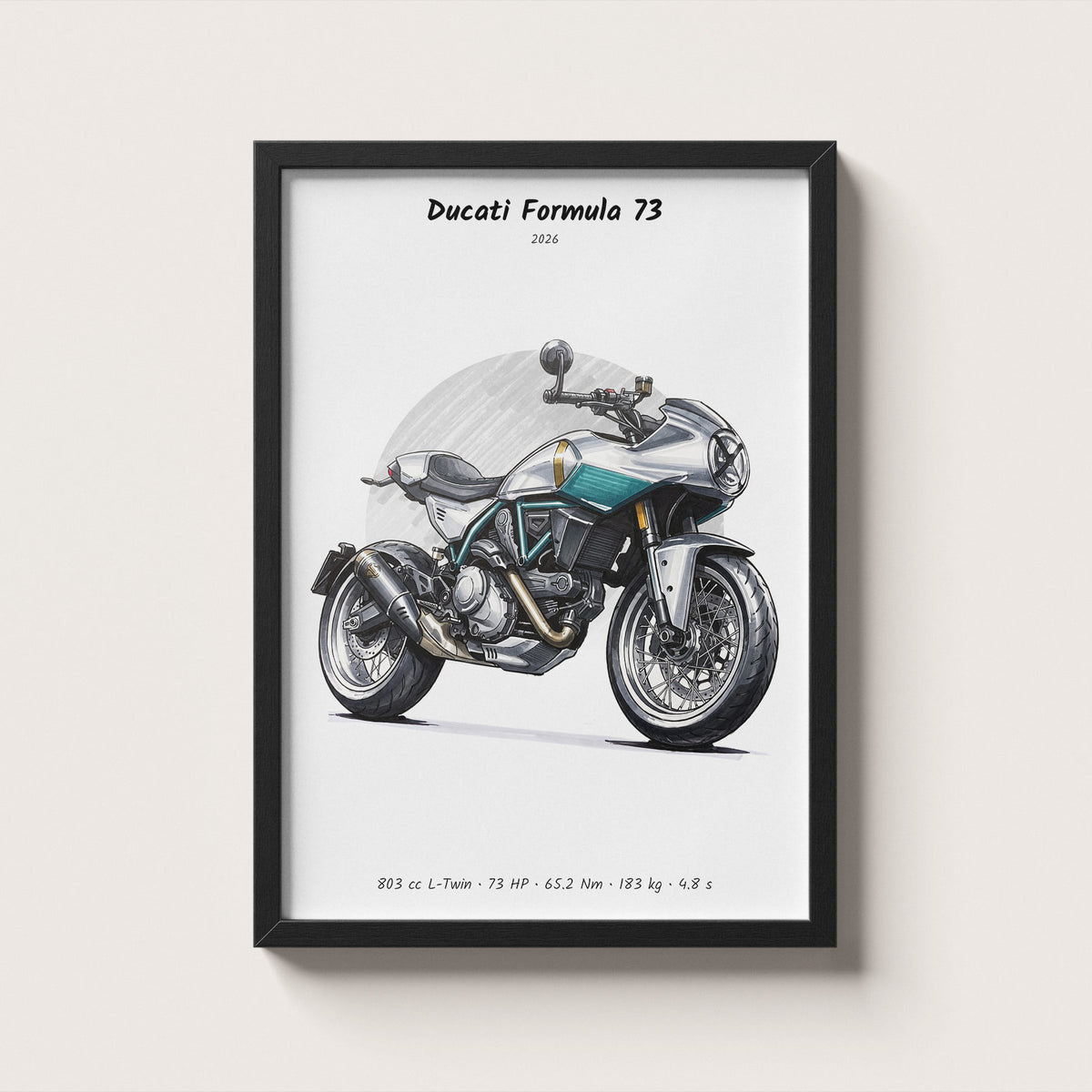 Ducati Formula 73 2026 Wall Art