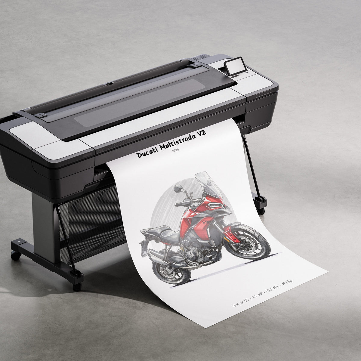 Ducati Multistrada V2 2026 Print