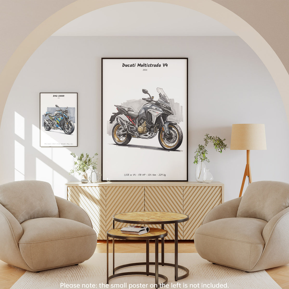 Ducati Multistrada V4 Wall Art
