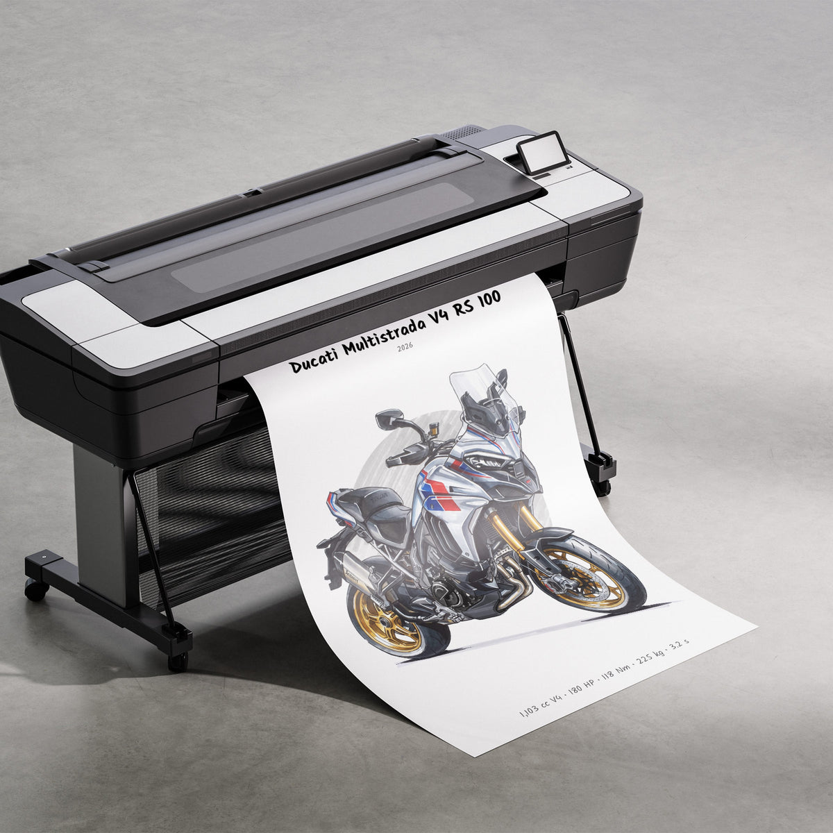 Ducati Multistrada V4 RS 100 2026 Print