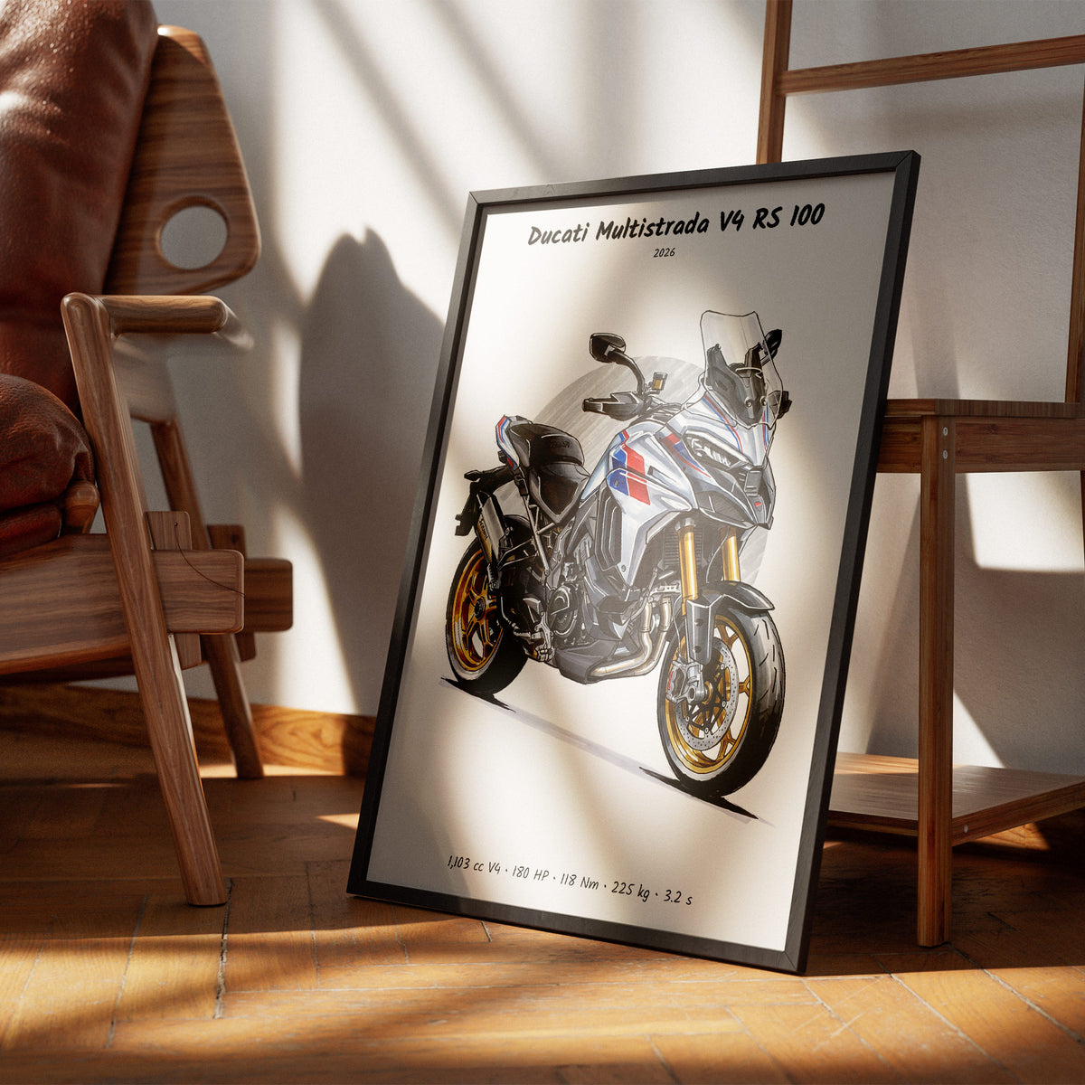 Ducati Multistrada V4 RS 100 2026 Wall Art
