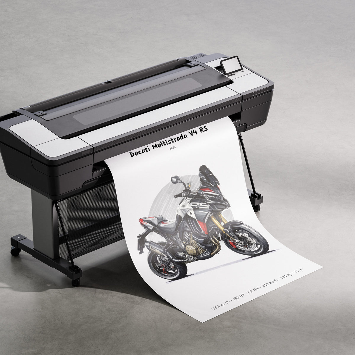 Ducati Multistrada V4 RS 2026 Print