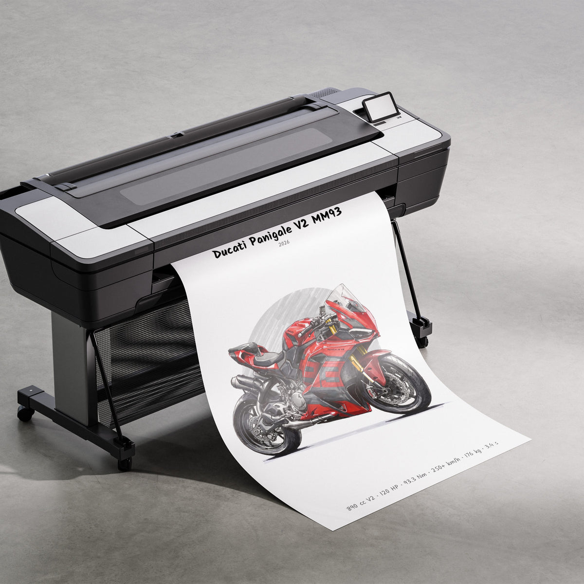 Ducati Panigale V2 MM93 2026 Print