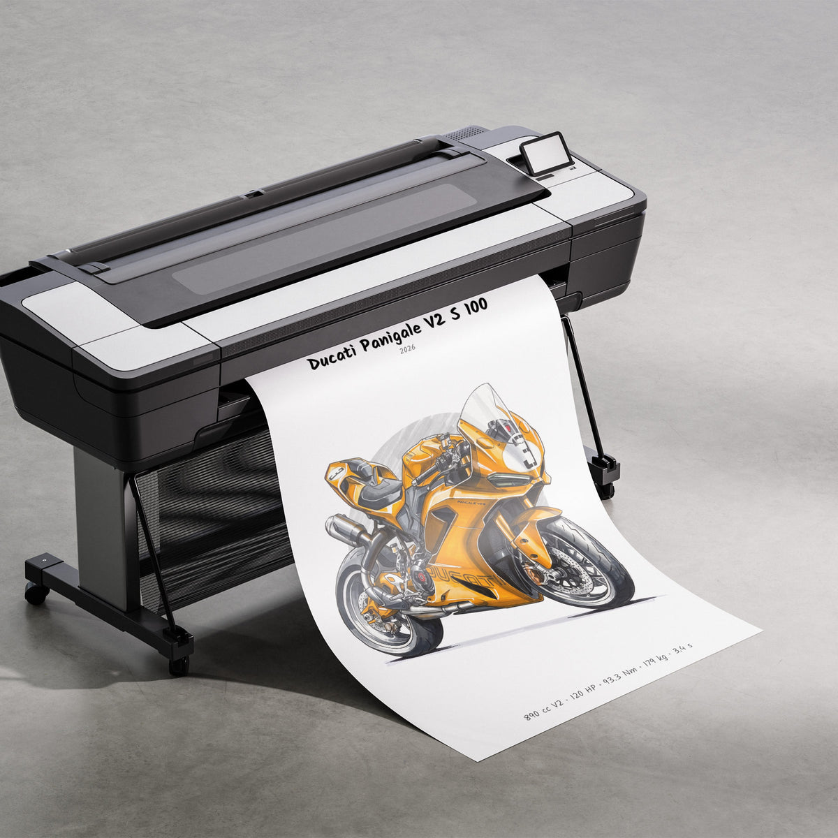 Ducati Panigale V2 S 100 2026 Print