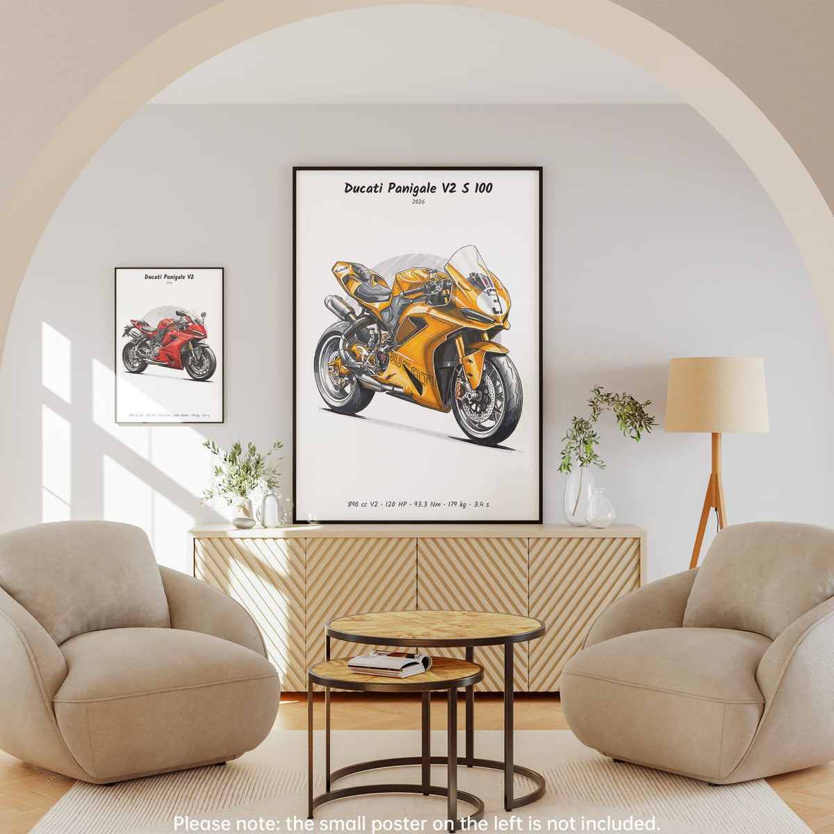 Ducati Panigale V2 S 100 2026 Wall Art