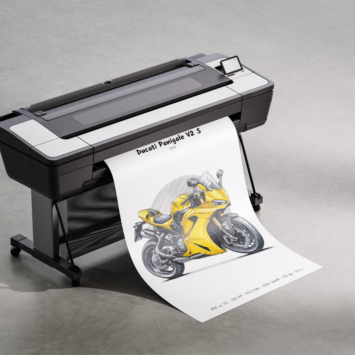Ducati Panigale V2 S 2026 Print