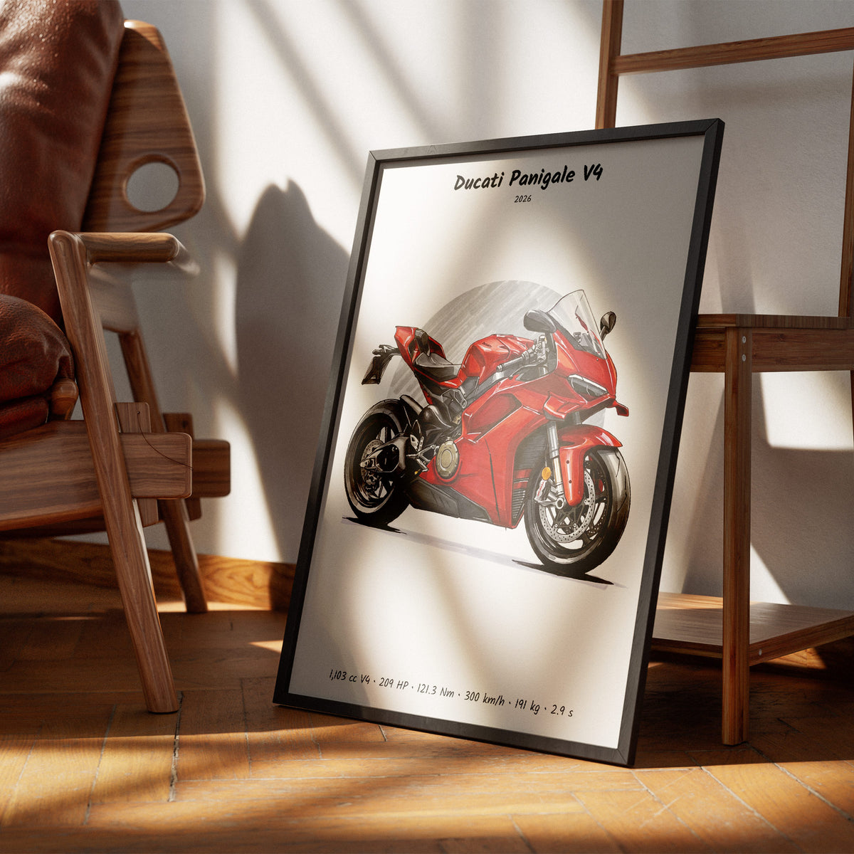 Ducati Panigale V4 2026 Wall Art