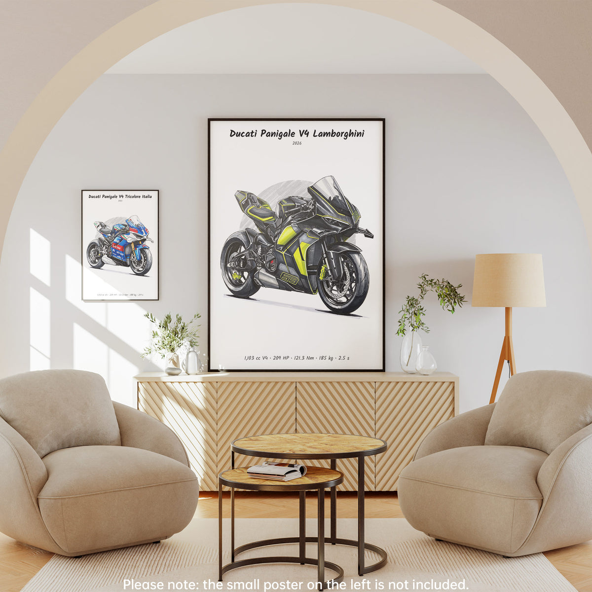 Ducati Panigale V4 Lamborghini 2026 Wall Art