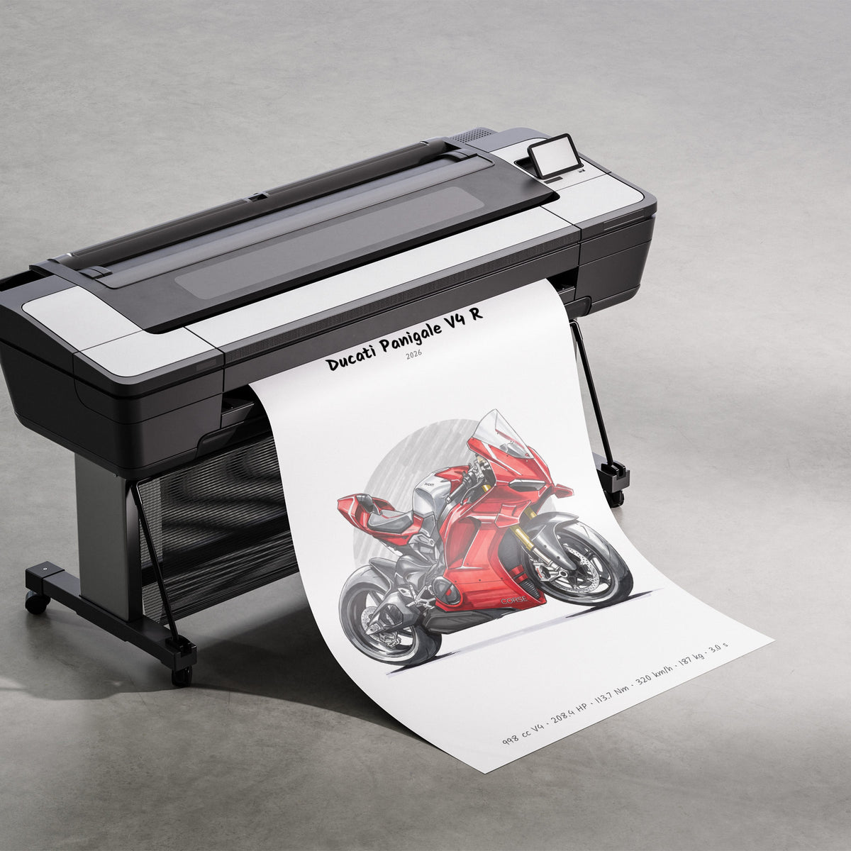 Ducati Panigale V4 R 2026 Print