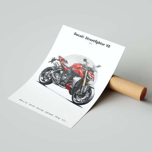 Ducati Streetfighter V2 2026 Poster