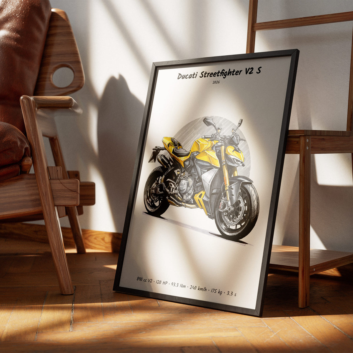 Ducati Streetfighter V2 S 2026 Wall Art