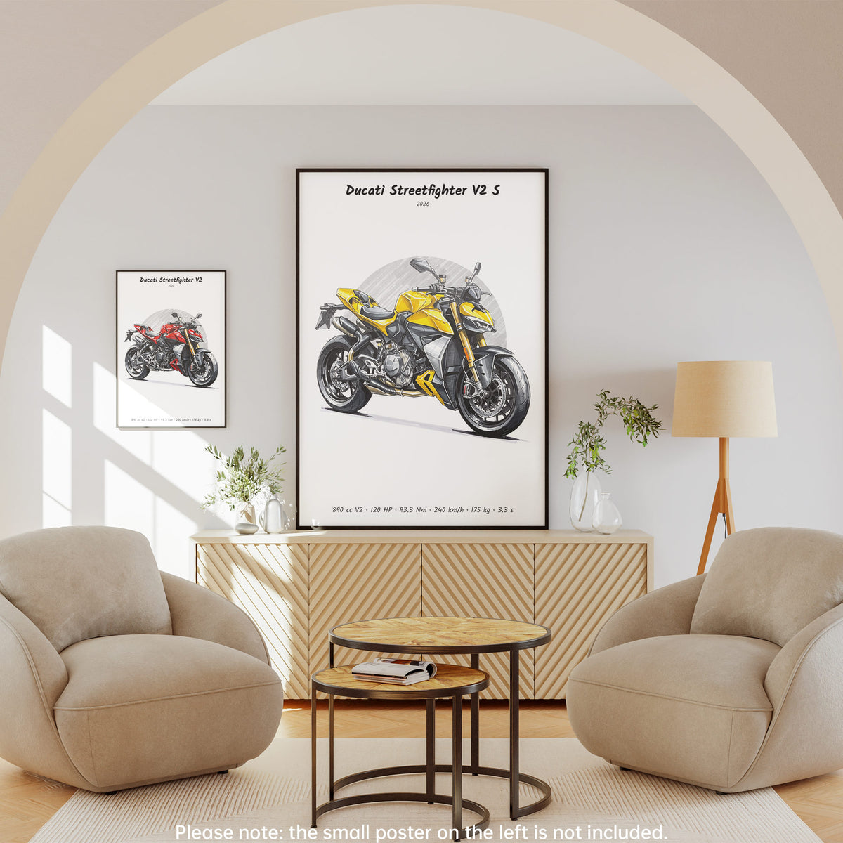 Ducati Streetfighter V2 S 2026 Wall Art