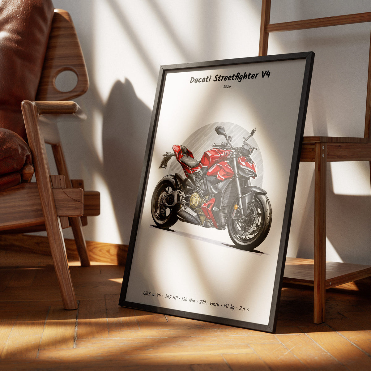 Ducati Streetfighter V4 2026 Wall Art