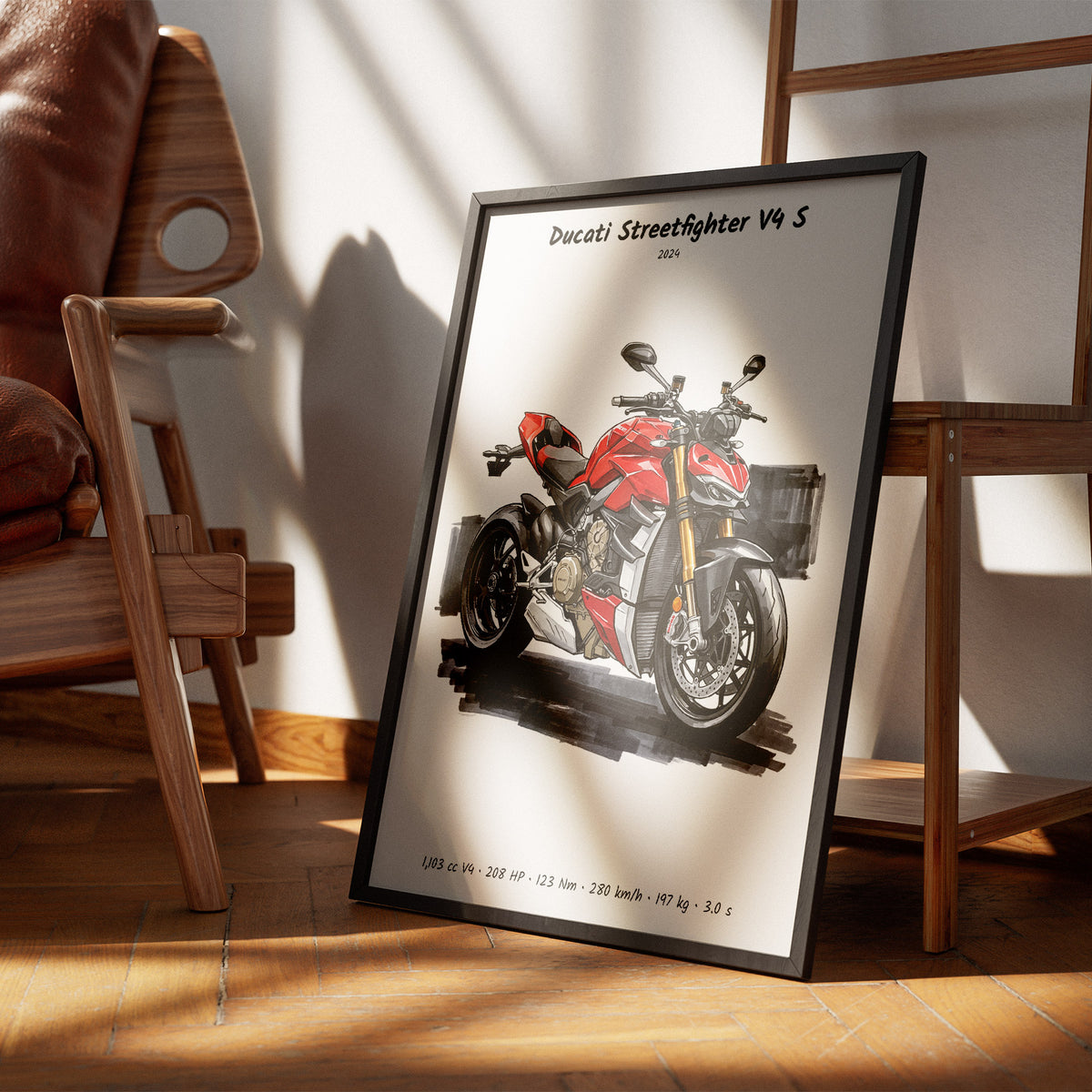 Ducati Streetfighter V4 S Wall Art