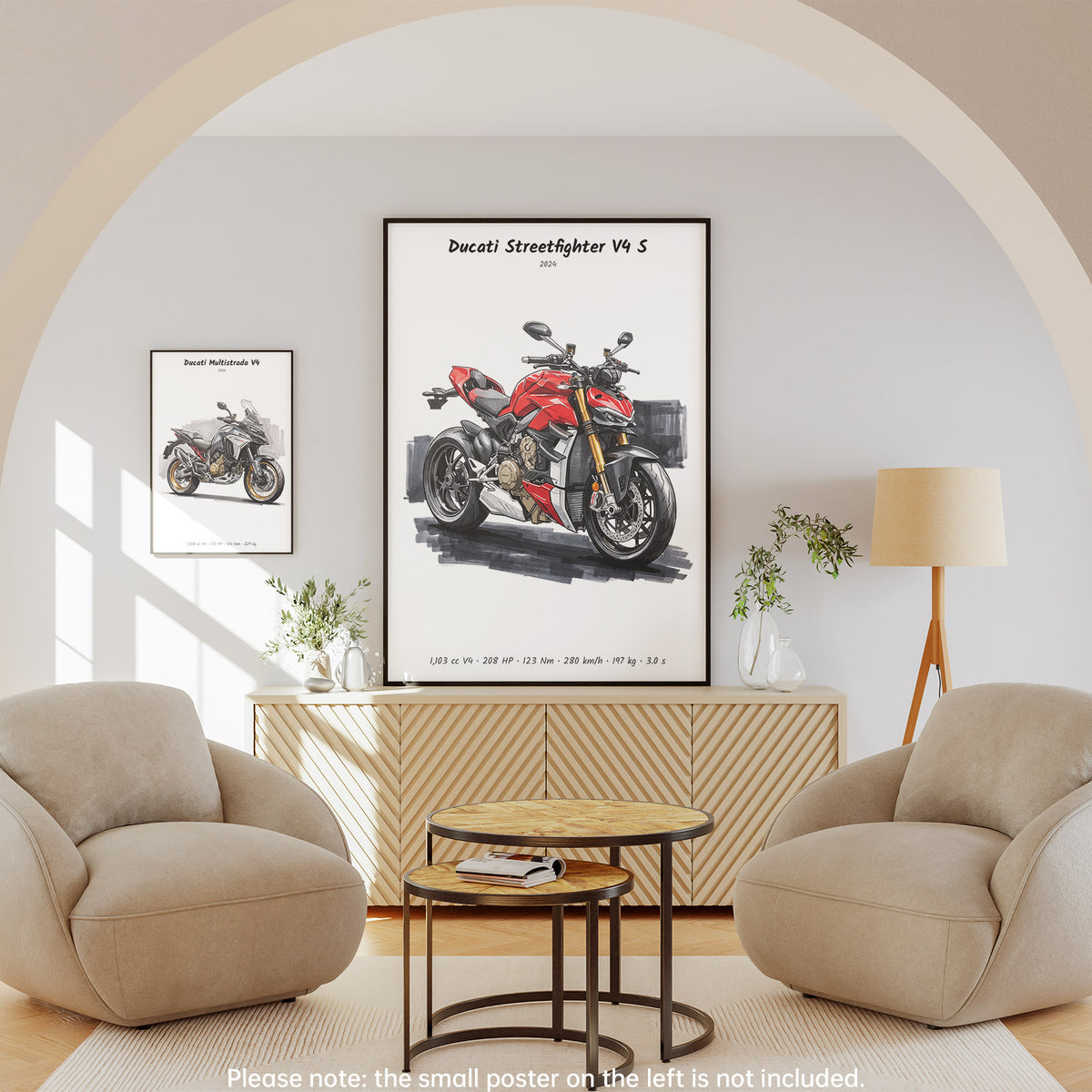 Ducati Streetfighter V4 S Wall Art