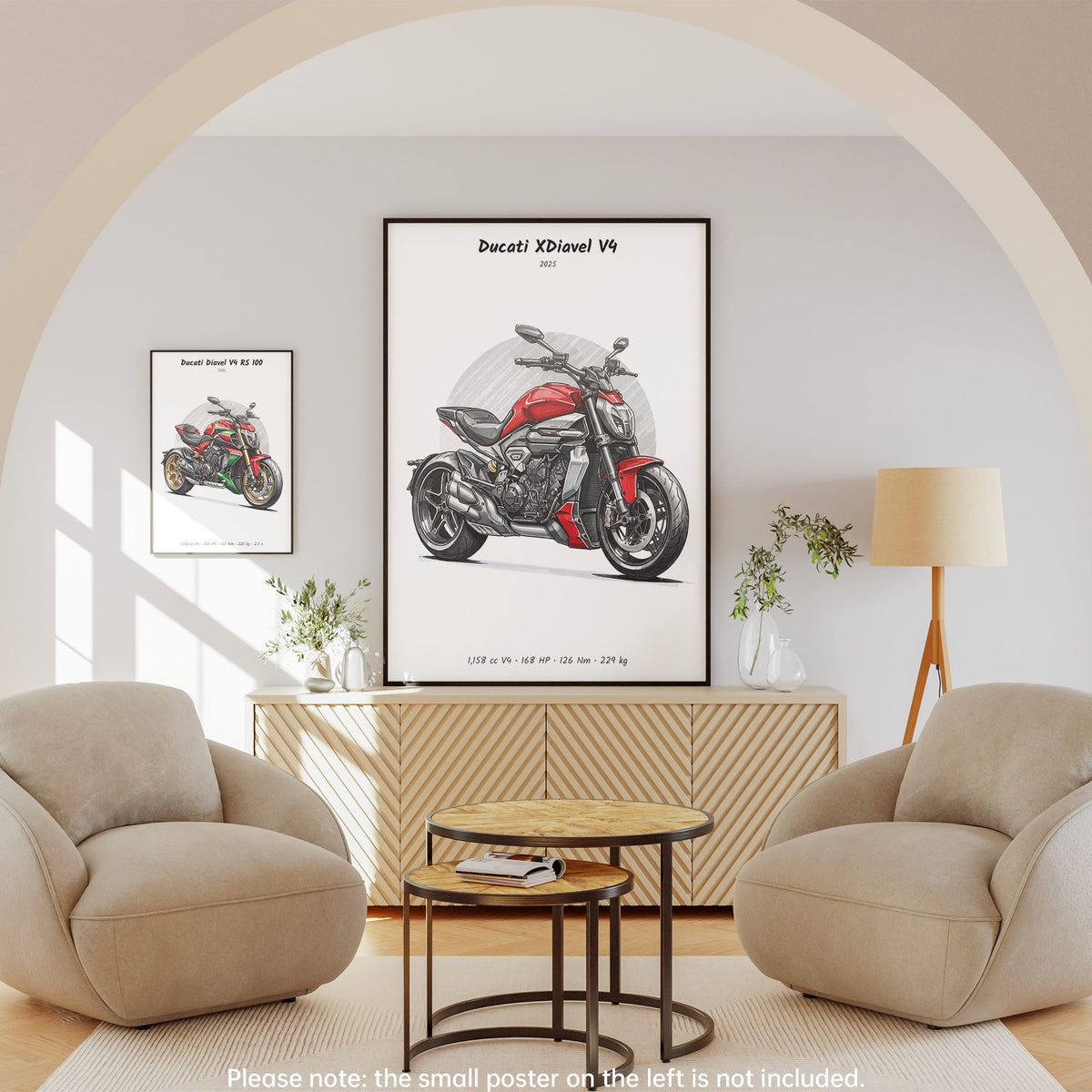 Ducati XDiavel V4 2025 Wall Art