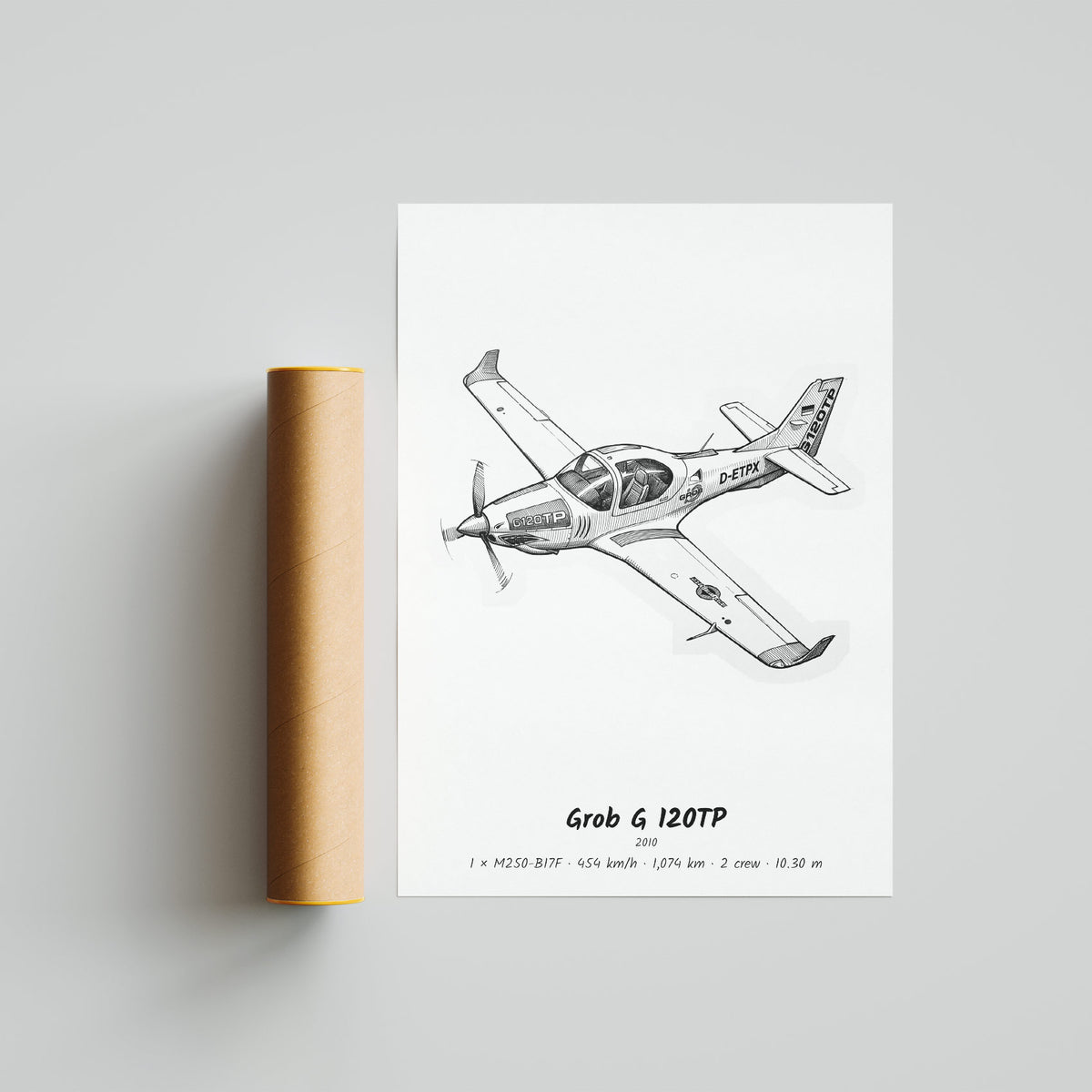 Grob G 120TP Poster Print