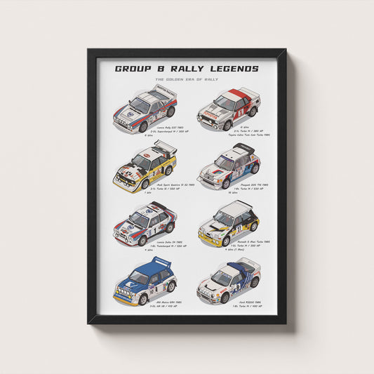 Group B Rally Legends Poster