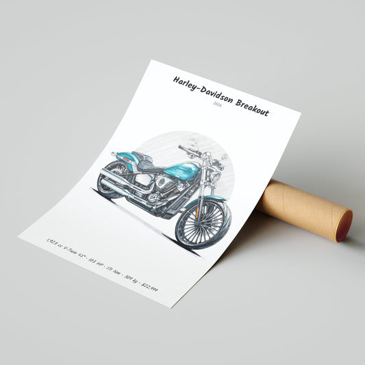 Harley-Davidson Breakout 2026 Poster