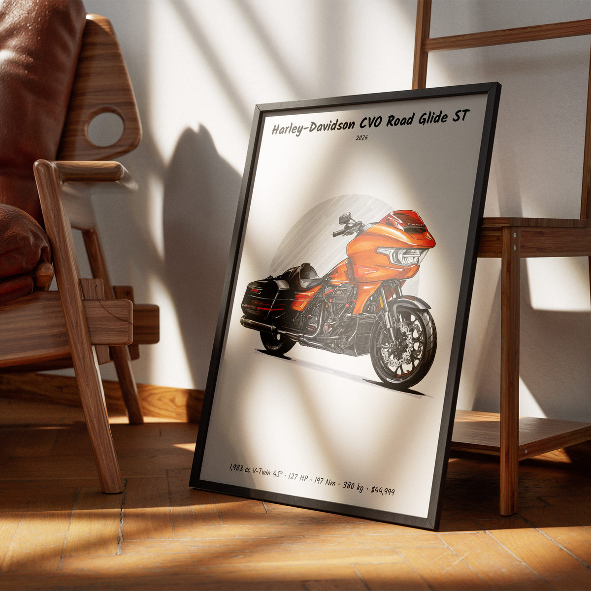 Harley-Davidson CVO Road Glide ST 2026 Wall Art