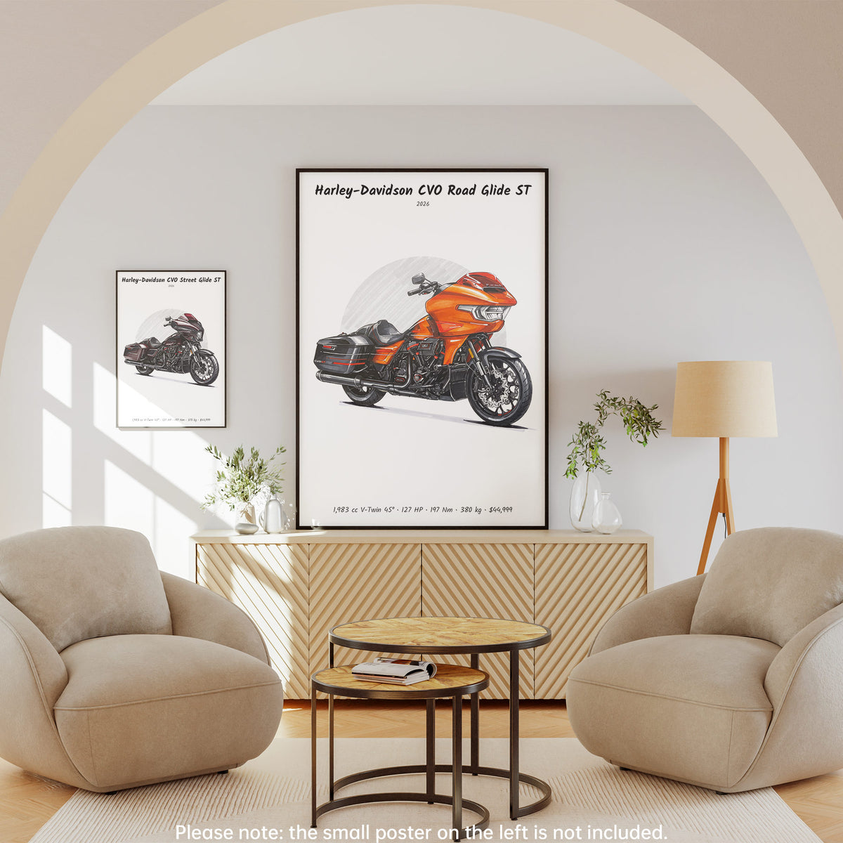 Harley-Davidson CVO Road Glide ST 2026 Wall Art
