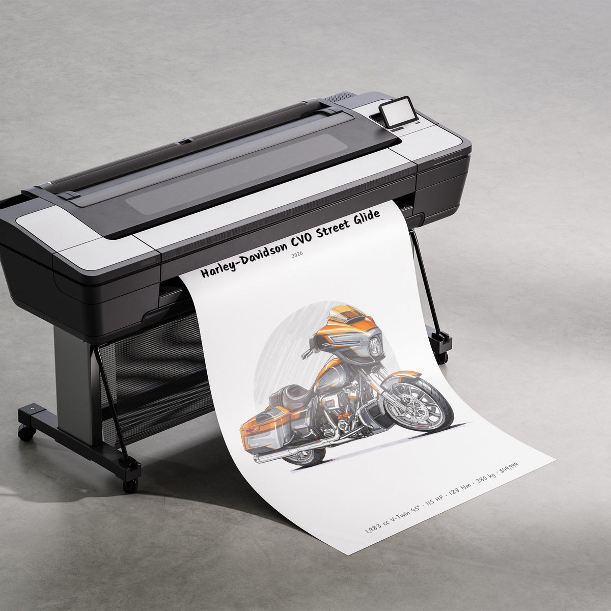 Harley-Davidson CVO Street Glide 2026 Print