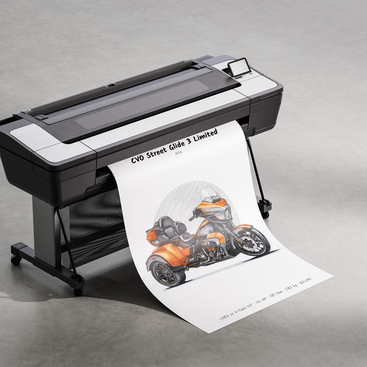 Harley-Davidson CVO Street Glide 3 Limited 2026 Print