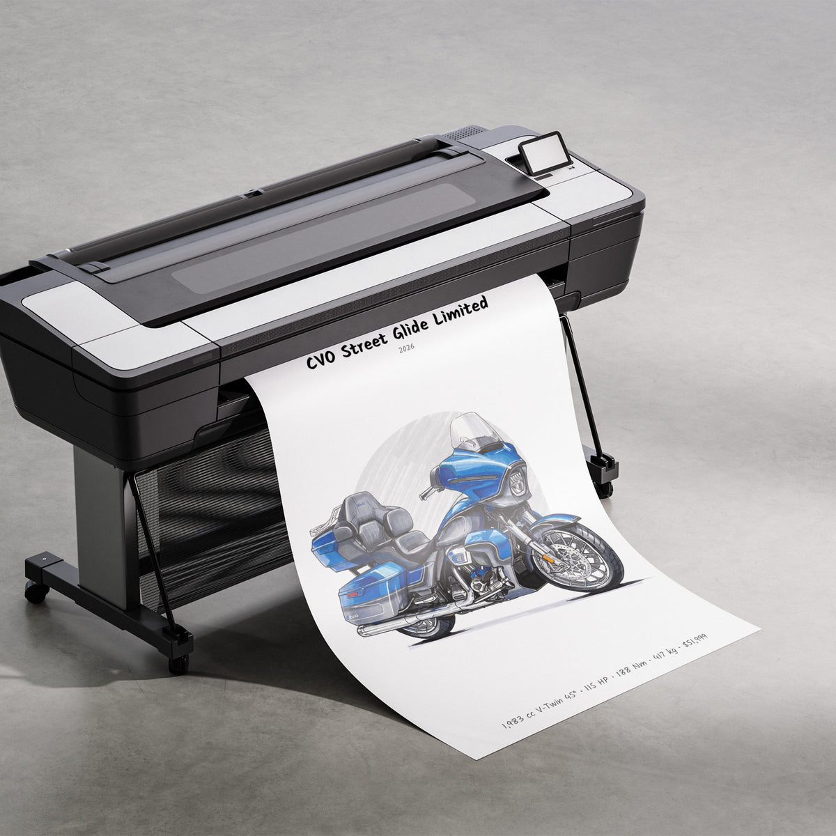 Harley-Davidson CVO Street Glide Limited 2026 Print