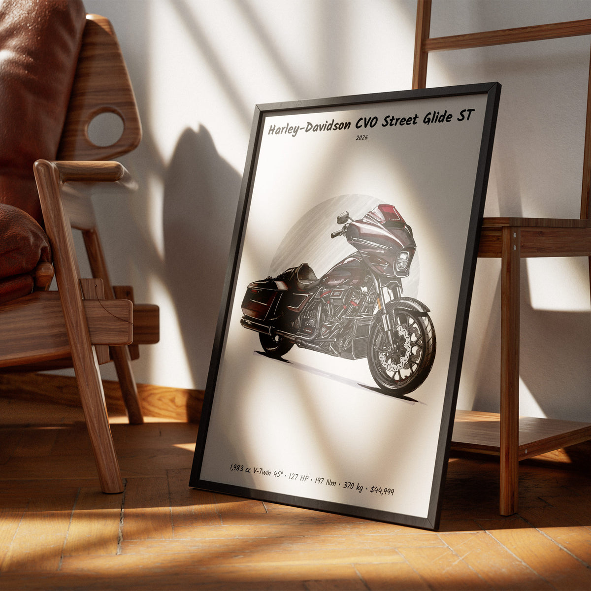 Harley-Davidson CVO Street Glide ST 2026 Wall Art
