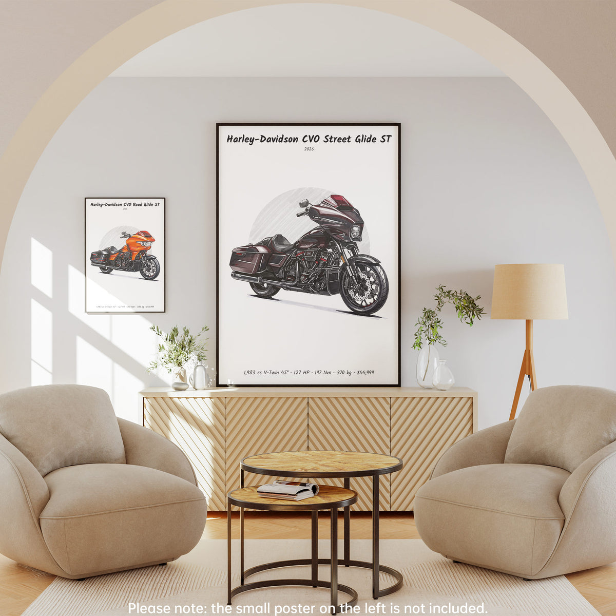 Harley-Davidson CVO Street Glide ST 2026 Wall Art