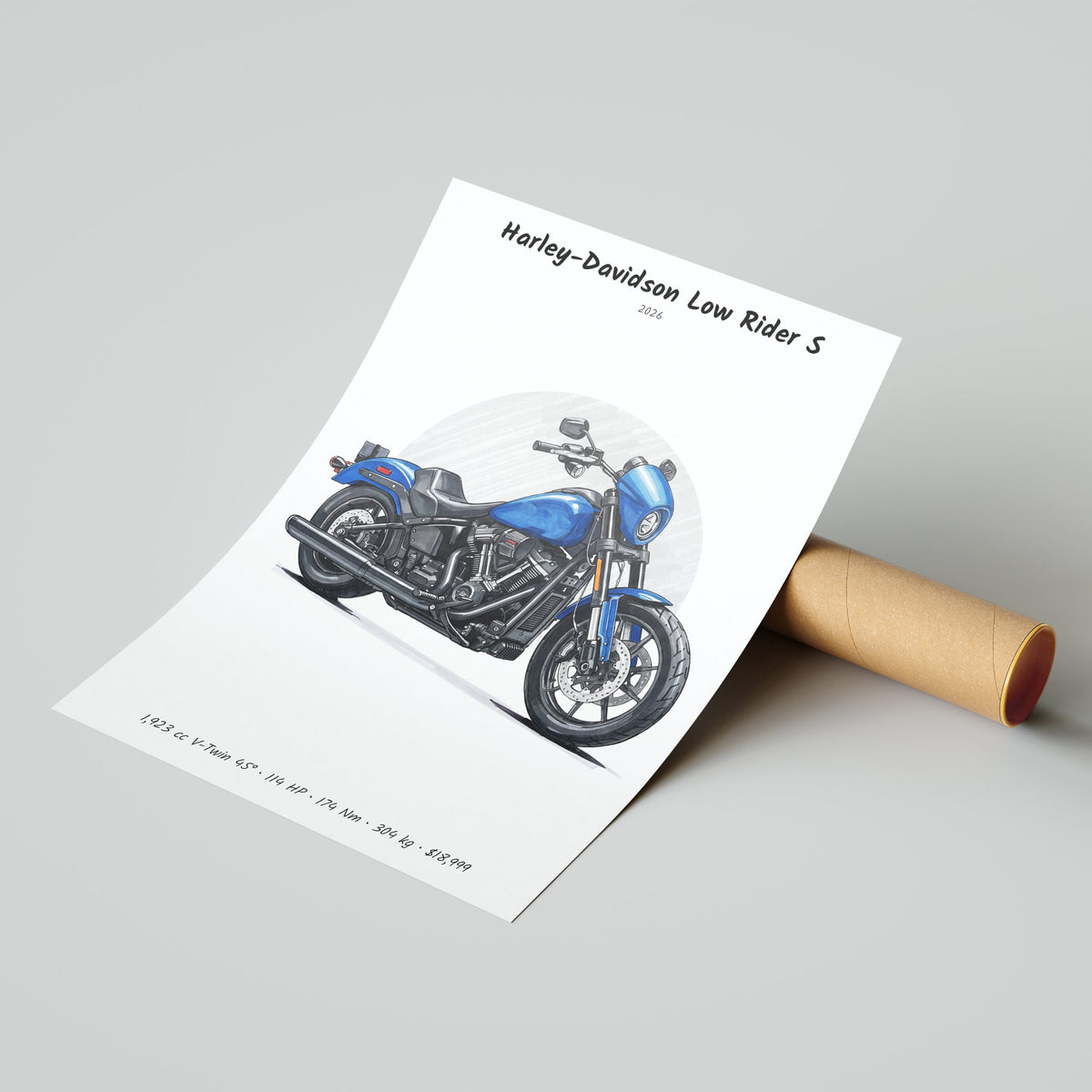 Harley-Davidson Low Rider S 2026 Poster