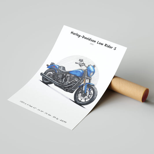 Harley-Davidson Low Rider S 2026 Poster