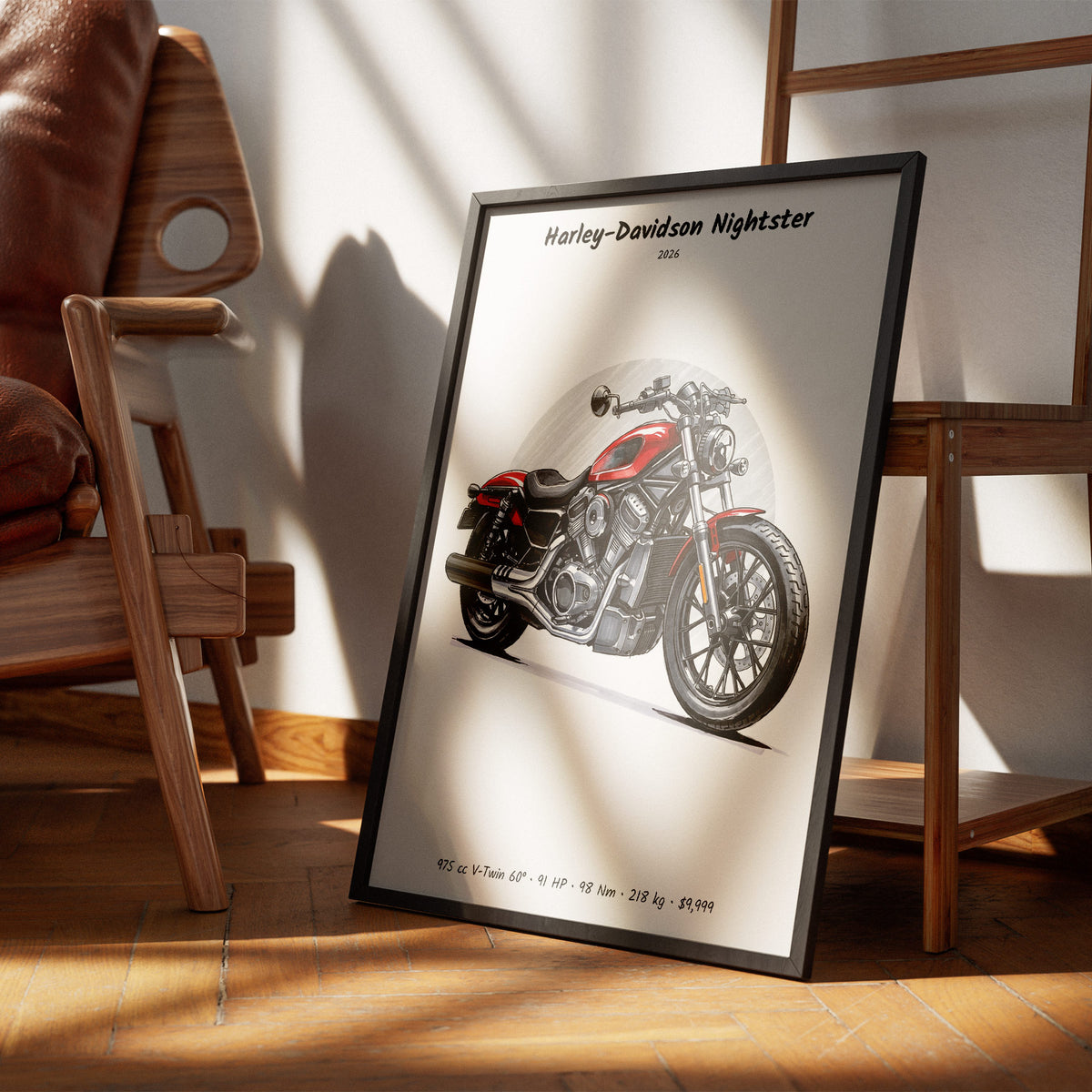 Harley-Davidson Nightster 2026 Wall Art