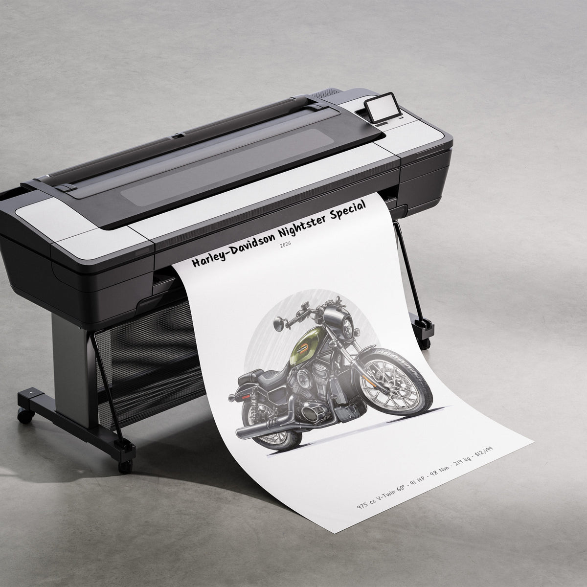 Harley-Davidson Nightster Special 2026 Print