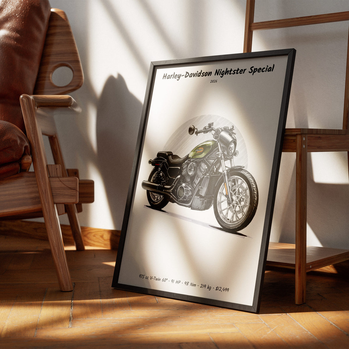 Harley-Davidson Nightster Special 2026 Wall Art