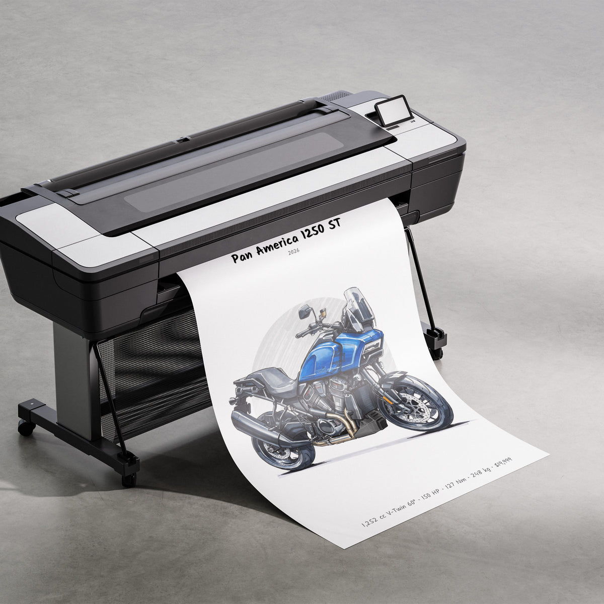Harley-Davidson Pan America 1250 ST 2026 Print