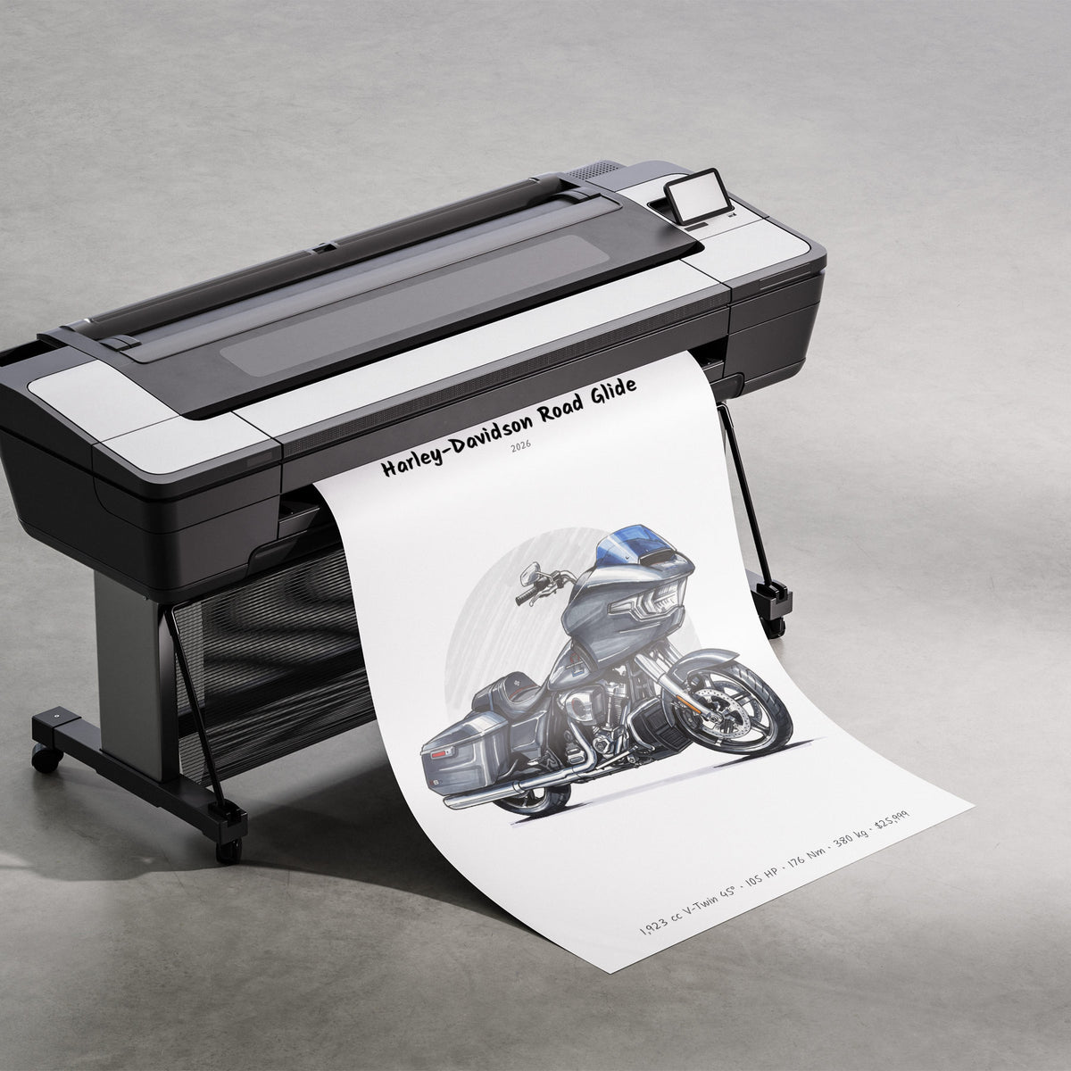 Harley-Davidson Road Glide 2026 Print