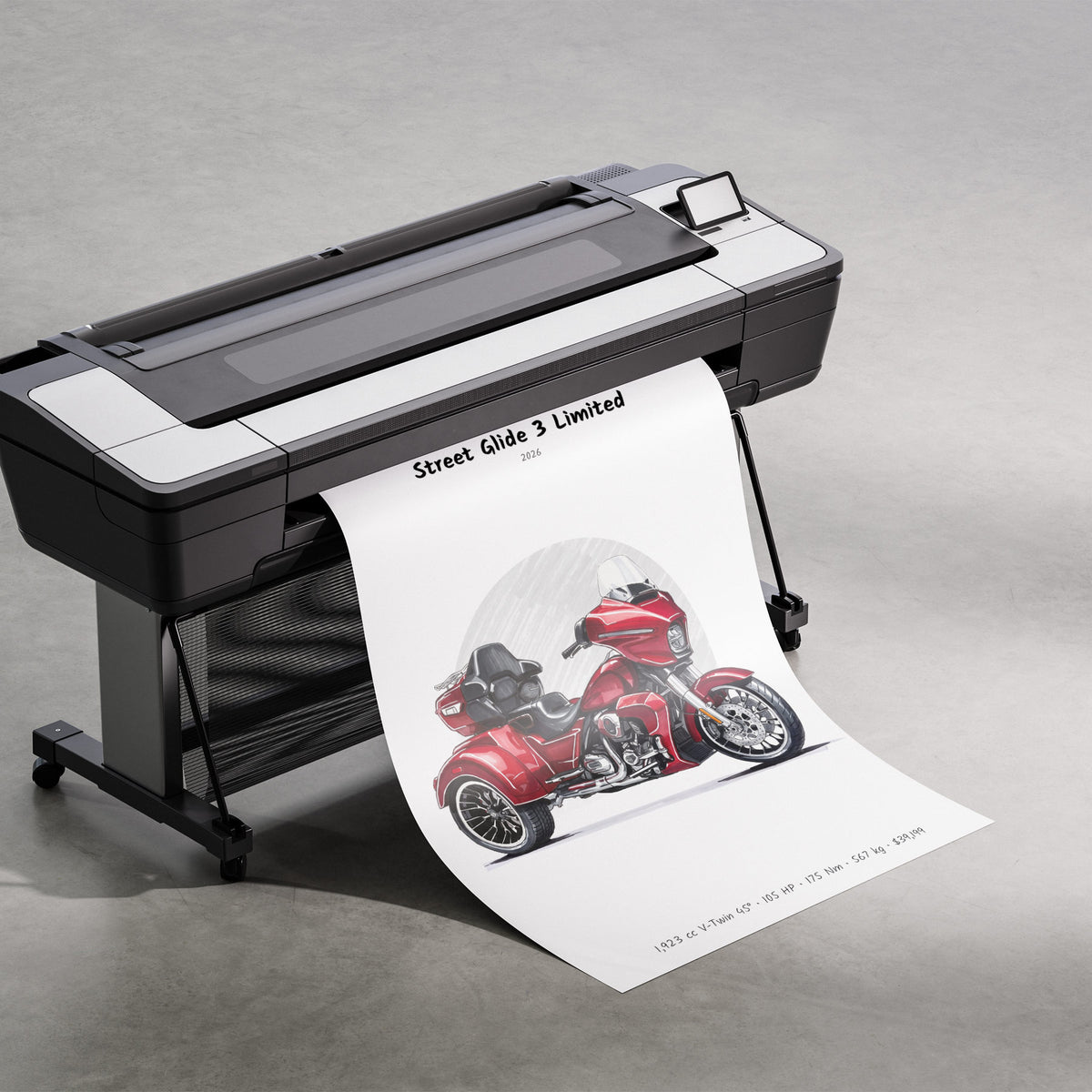 Harley-Davidson Street Glide 3 Limited 2026 Print