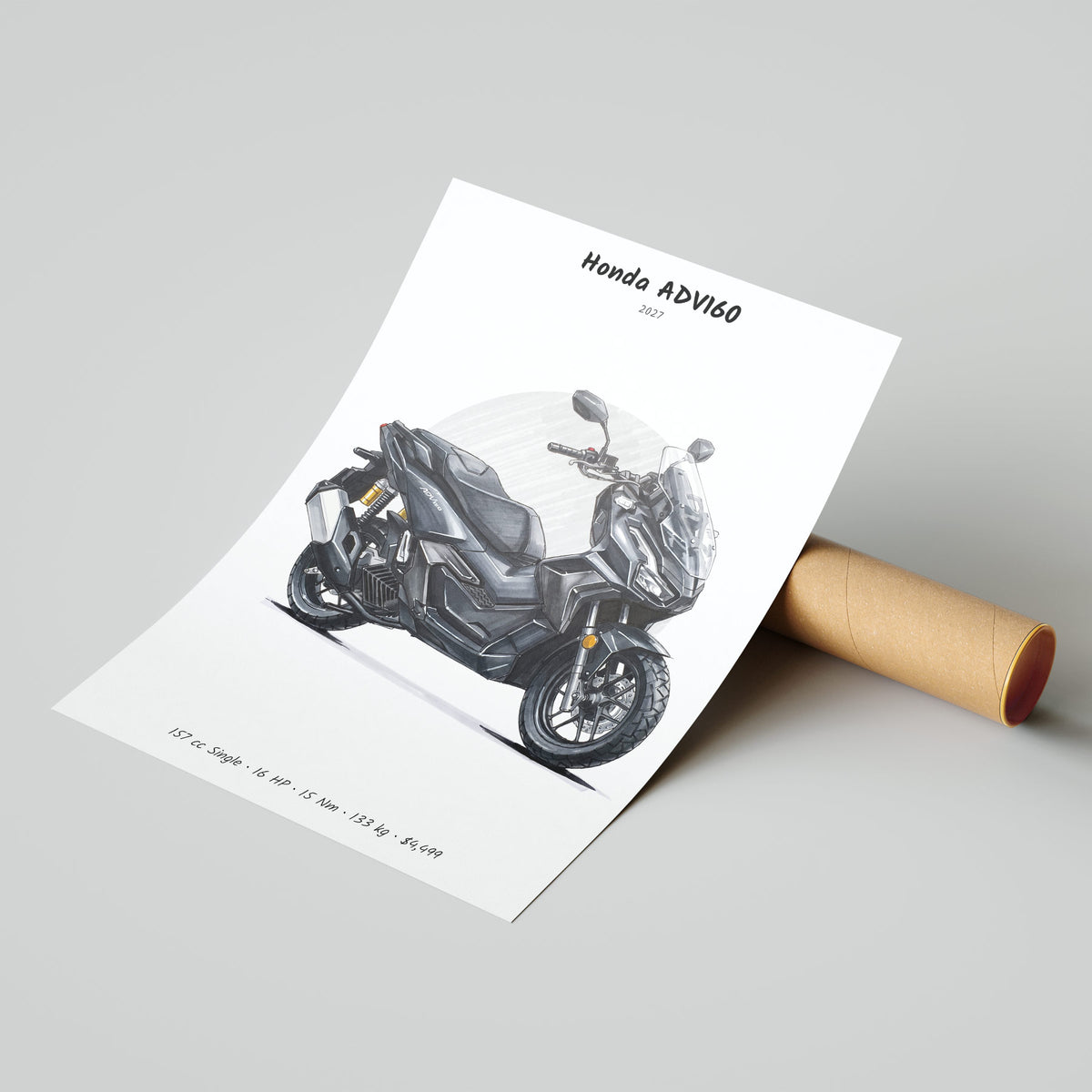 Honda ADV160 2027 Poster